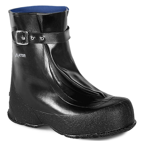 Xtra- Couvre-chaussures imperméable pour bottes de travail - Large - 
                    Noir
                    