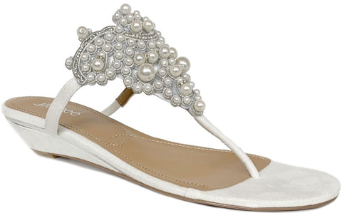 (VENTE FINALE, AUCUN ÉCHANGE NI CRÉDIT) ALOYSIA-Medium - 
                    Blanc métallique