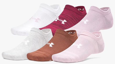 10-14 (6 PAIRES) chaussettes sports invisibles (no show) - 
                    Multi
                    