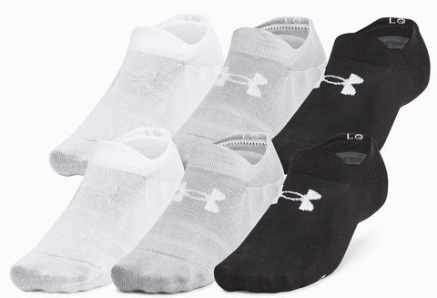 13-16 (6 PAIRES) chaussettes sports basses (ultra low) - 
                    Noir/Blanc/Gris
                    