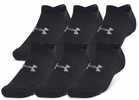 10-14 (6 PAIRES) chaussettes sports invisibles (no show) - 
                    Noir
                    
