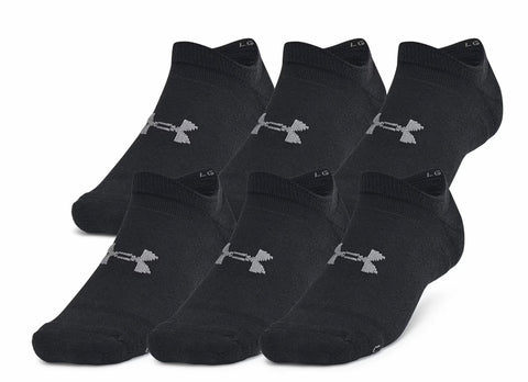 13-16 (6 PAIRES) chaussettes sports invisibles (no show) - 
                    Noir
                    