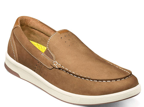 CROSSOVER MOC TOE SLIP ON-Medium - 
                    Beige
                    