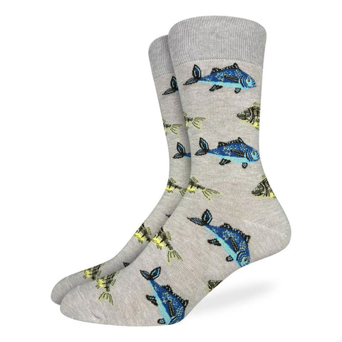 13-17 (1 PAIRE) 2030 Banc de poissons - 
                    Gris
                    