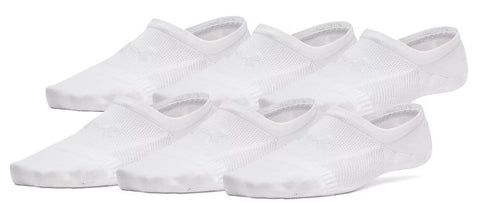 10-14 (6 PAIRES) chaussettes sports invisibles (ultra low) - 
                    Blanc
                    