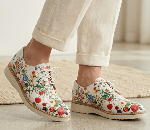 ADDICTION-Medium - 
                    Blanc floral
                    