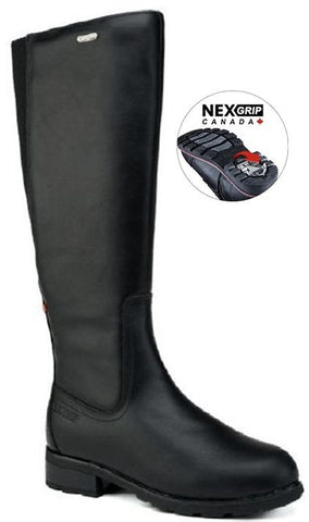 (Hiver) ICE ELIZABETH-3 Botte à crampon rétractable-imperméable-Medium - 
                    Noir
                    