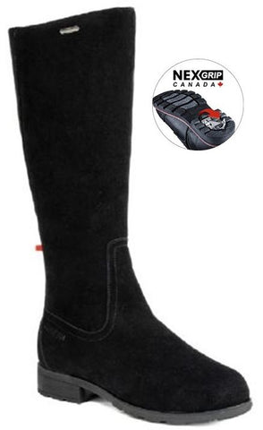 (Hiver) ICE ELIZABETH-3 Botte à crampon rétractable-imperméable-Medium - 
                    Noir
                    