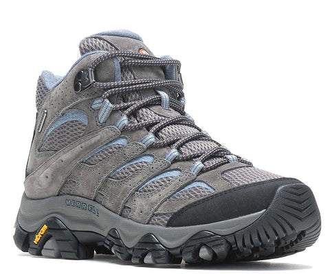 MOAB 3 MID WATERPROOF (randonnée) imperméable-Large - 
                    Gris/Bleu
                    