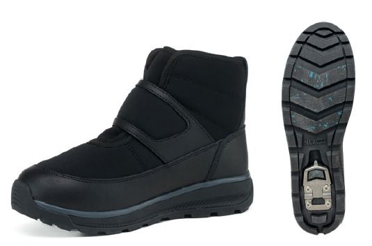 (Hiver) ICE LITE-V Botte à crampon rétractable-imperméable-Extra large (2E)