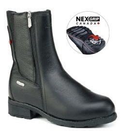 (Hiver) ICE OSLO Botte à crampon rétractable-imperméable-Medium - 
                    Noir
                    