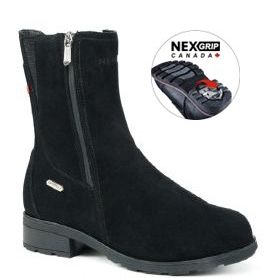(Hiver) ICE OSLO Botte à crampon rétractable-imperméable-Medium - 
                    Noir
                    