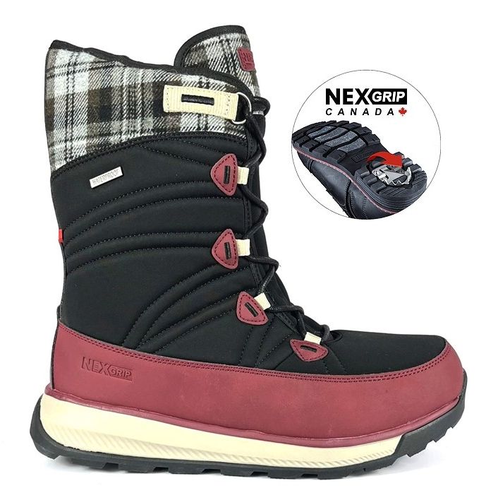 (Hiver) ICE WONDER HI Botte à crampon rétractable-imperméable-Medium