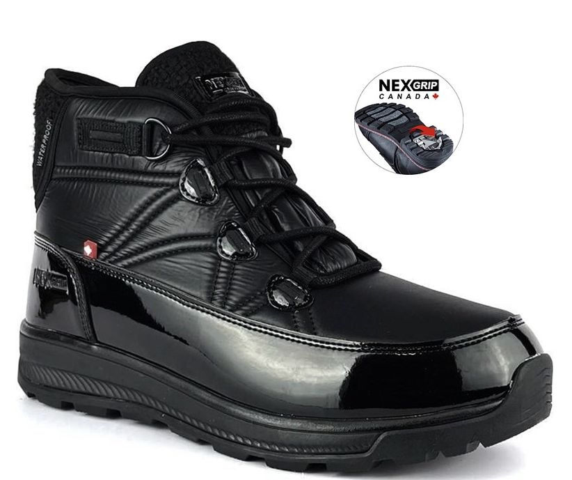 (Hiver) ICE WONDER MID Botte à crampon rétractable-imperméable-Medium