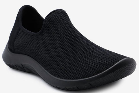 GAIA (chaussure en tissu extensible)-Medium - 
                    Noir
                    