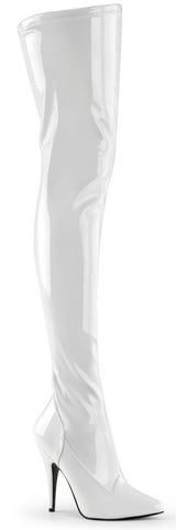 SEDUCE-3000 Talon 5" (12.7 cm) - 
                    Blanc vernis
                    