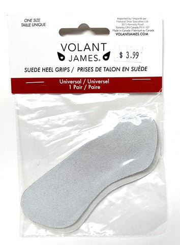 Prise de talon en suède (comble l'espace entre le pied et la chaussure)